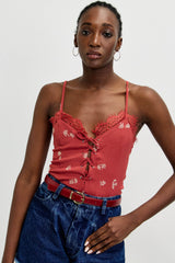 🍰 Summer 2026 - Flirty Top - Blush ☺️