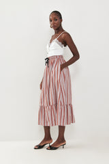 🍰 Summer 2026 - Polly skirt - Sienna Stripe