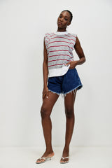 🍰 SUMMER 2026 -  Henri Tank -College mode -🏫 **Ribbed hem**