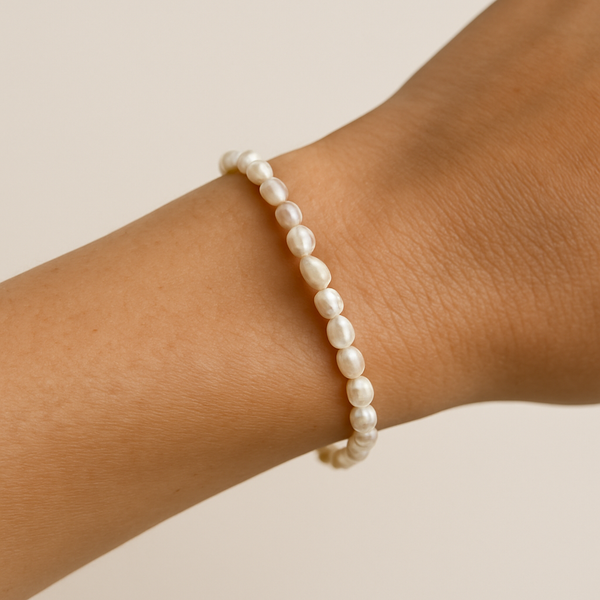 🦪⚪🐚 Free real pearl bracelet