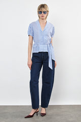 ⛵️Spring / Summer - Merci blouse - Blue Tide