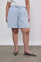 🍰 SUMMER 2026 - Macaroni and🧀🍜 Cheese shorts -  Pale blue