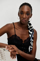 🍰 Summer 2026 - Flirty Top - Shiny Black