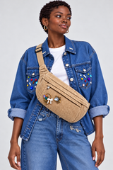 Corduroy Belt Bag- Camel 🐪