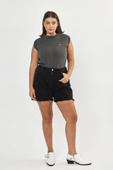 ❄️Winter 2023/2024 - Baggy Denim Shorts - Black wash 🧼