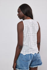 🍰 summer 2026 - Lilly Vest - White