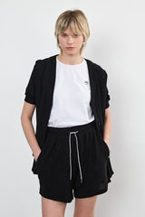⛵️Spring/Summer 2025 - Baseball ⚾️ Shirt - Black Lurex
