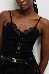 🍰 Summer 2026 - Flirty Top - Classic Black