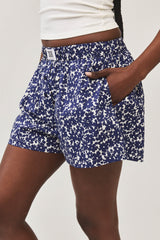 ⛵️Spring/Summer 2025 - BBQ shorts - Navy Garden