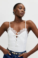 🍰 Summer 2026 - Flirty Top - White