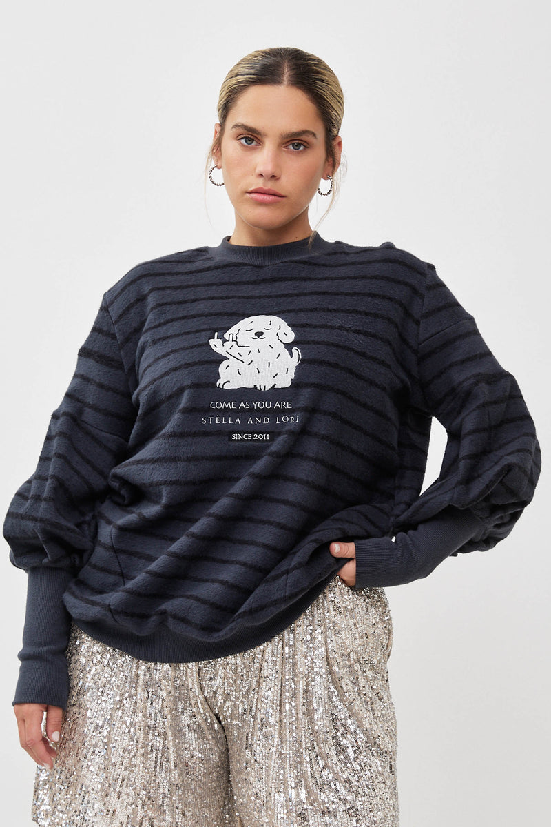 🧦Autumn/Winter 2025/2026- The Lot Sweatshirt - Stay Paw-sitive 🐶