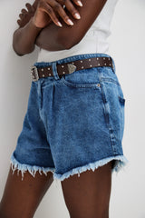 🍰 Summer 2026  - 🍑 Bellini Denim Shorts - indigo
