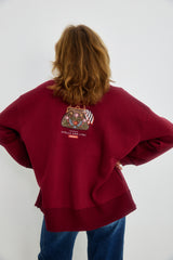 🍁 Autumn/Winter 2026/27- Saba Cardigan - Merlot 🍇🍷