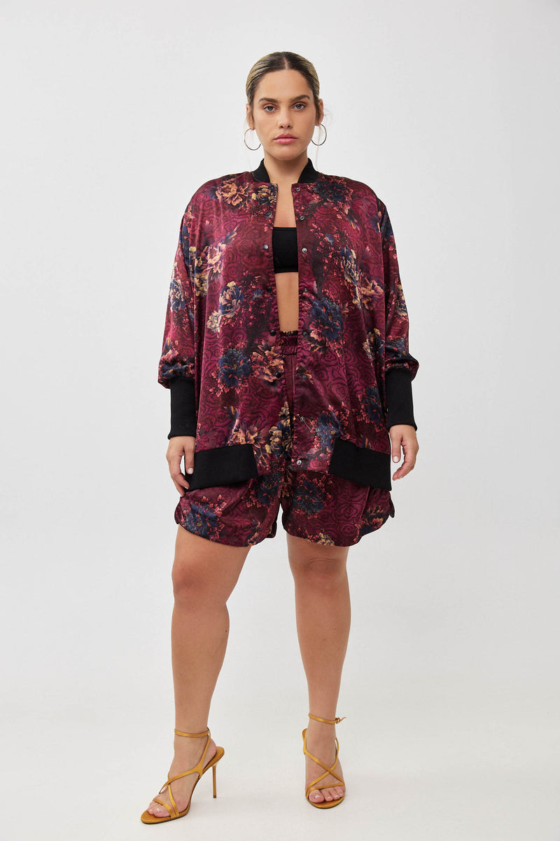 🧦 Autumn/Winter 2025/2026 - Light Bomber - Midnight Peony