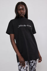 🍰 Spring/Summer  2026 - Extra Long  T- Black