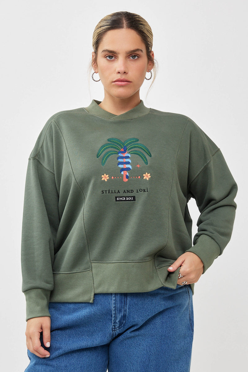 🧦Autumn/Winter 2025/2026- Mr Arthur Sweatshirt - Palm 🌴