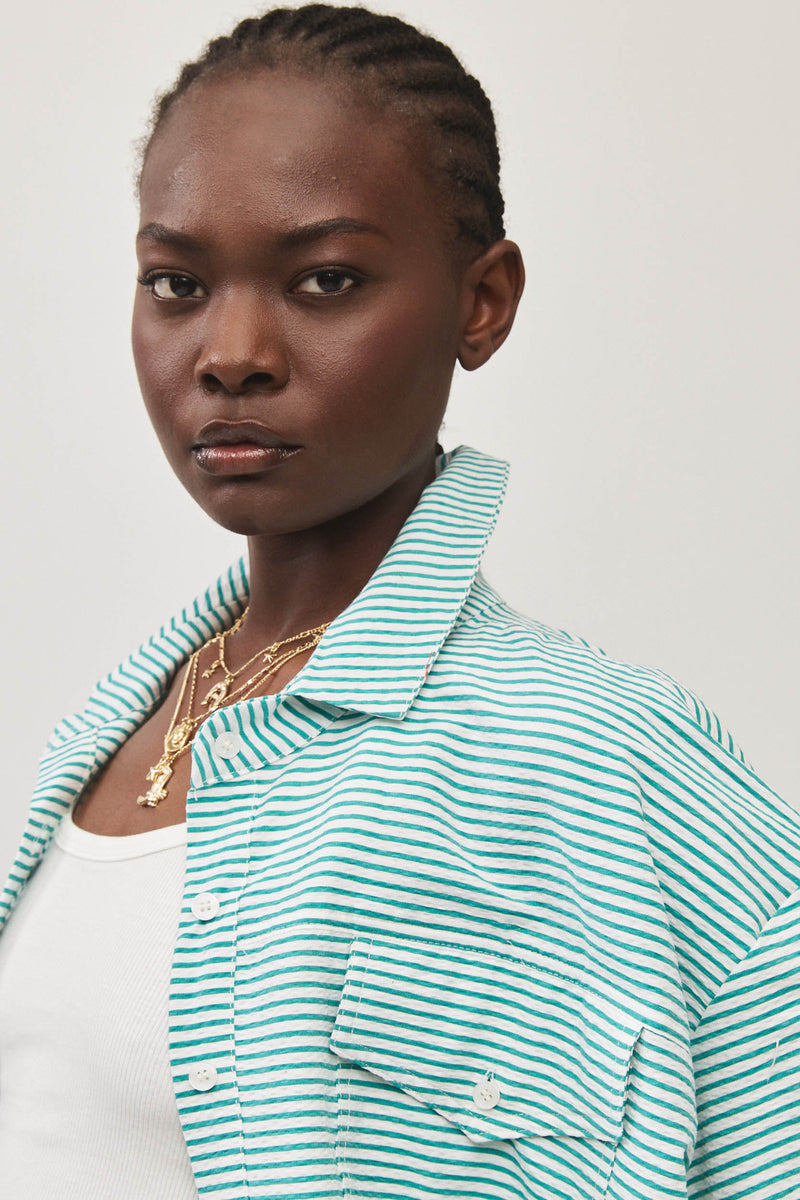⛵️Spring/Summer 2025 - BBQ shirt - Fresh mint 🍃