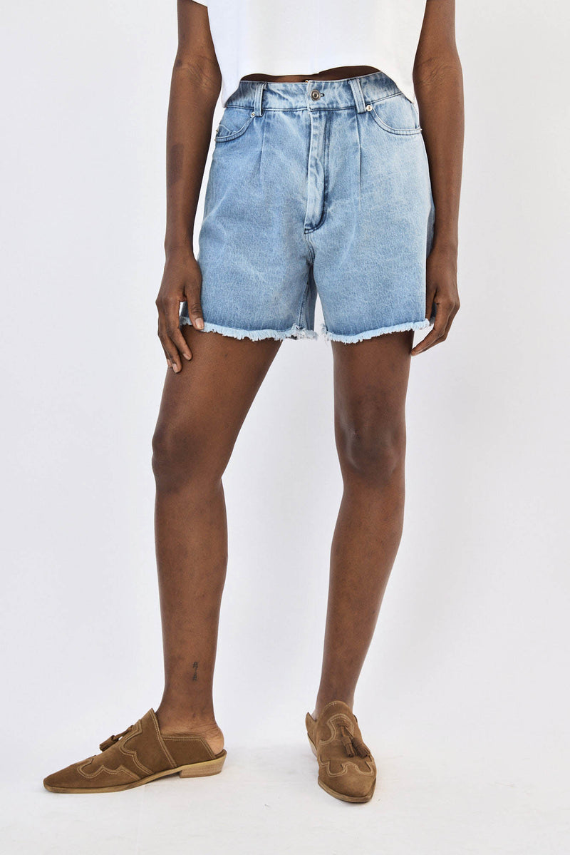 🪻Spring/Summer 2024 - Baggy Denim Shorts Beverly hils 90210 Light Blue wash 🧼