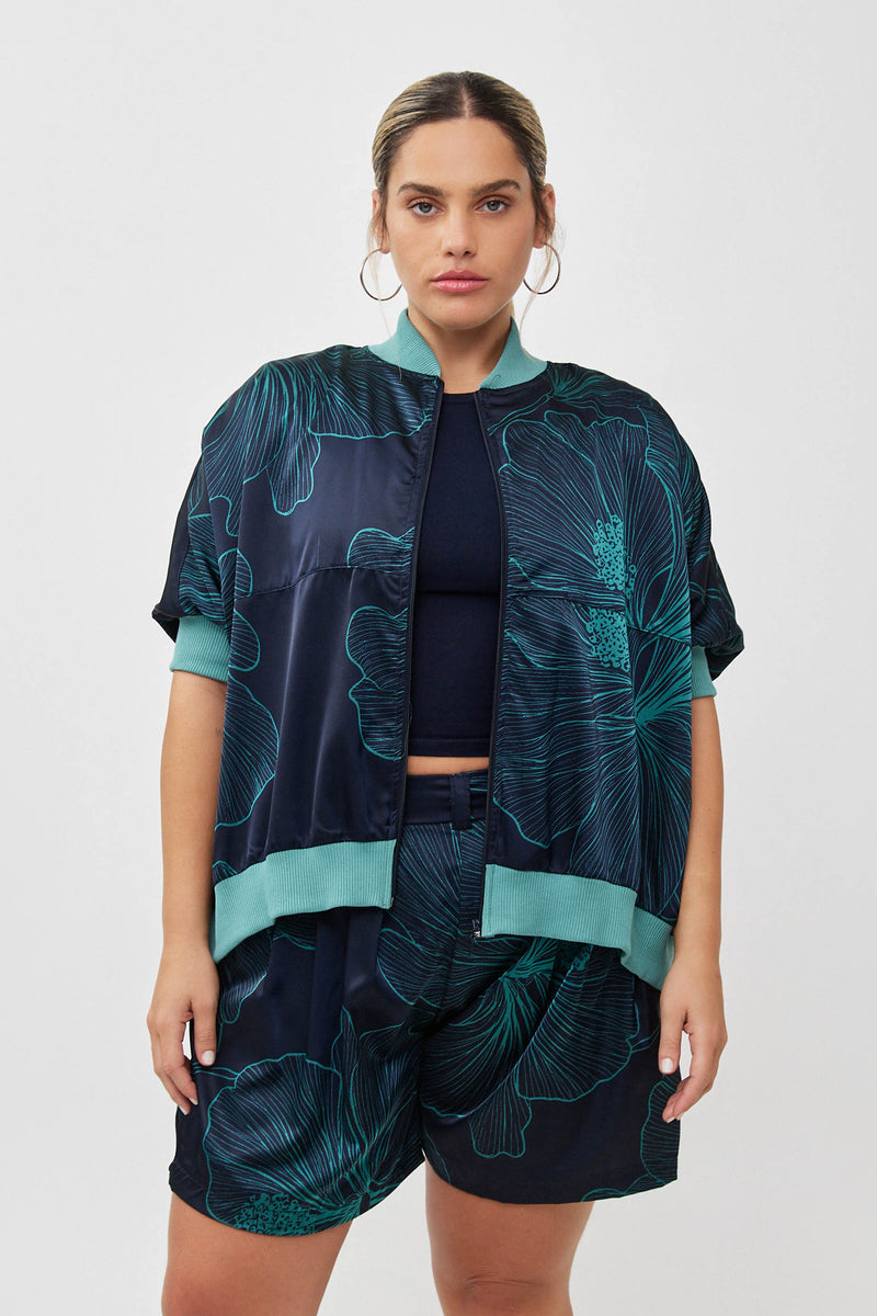 🧦 Autumn/Winter 2025/2026 Asia Bomber - Elegant Navy with Green  collar