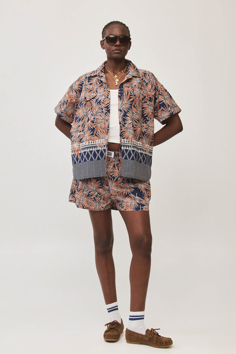 ⛵️Spring/Summer 2025 - BBQ shirt -  Tropical maze