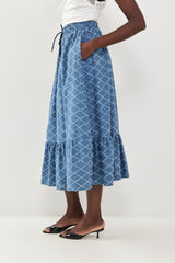 🍰 Summer 2026 - Polly skirt -  Printed Denim is always a good idea
