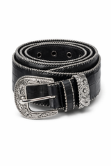 Faux leather cool belt - Black