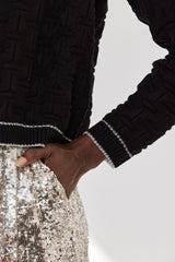 🧣Winter 2024/2025 - Knitwear 🧶Arik Cardigan - Black