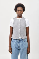 🎋Spring 2025 - Chu Chu Vest - Grey