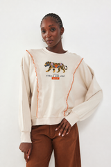 🍁 Auttom / Winter 2026/27 - Andrey Sweatshirt - Floral Tiger