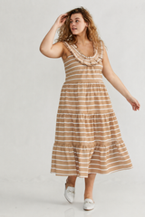 🍰 SUMMER 2026- Heidi dress - Cappuccino ☕️🤎