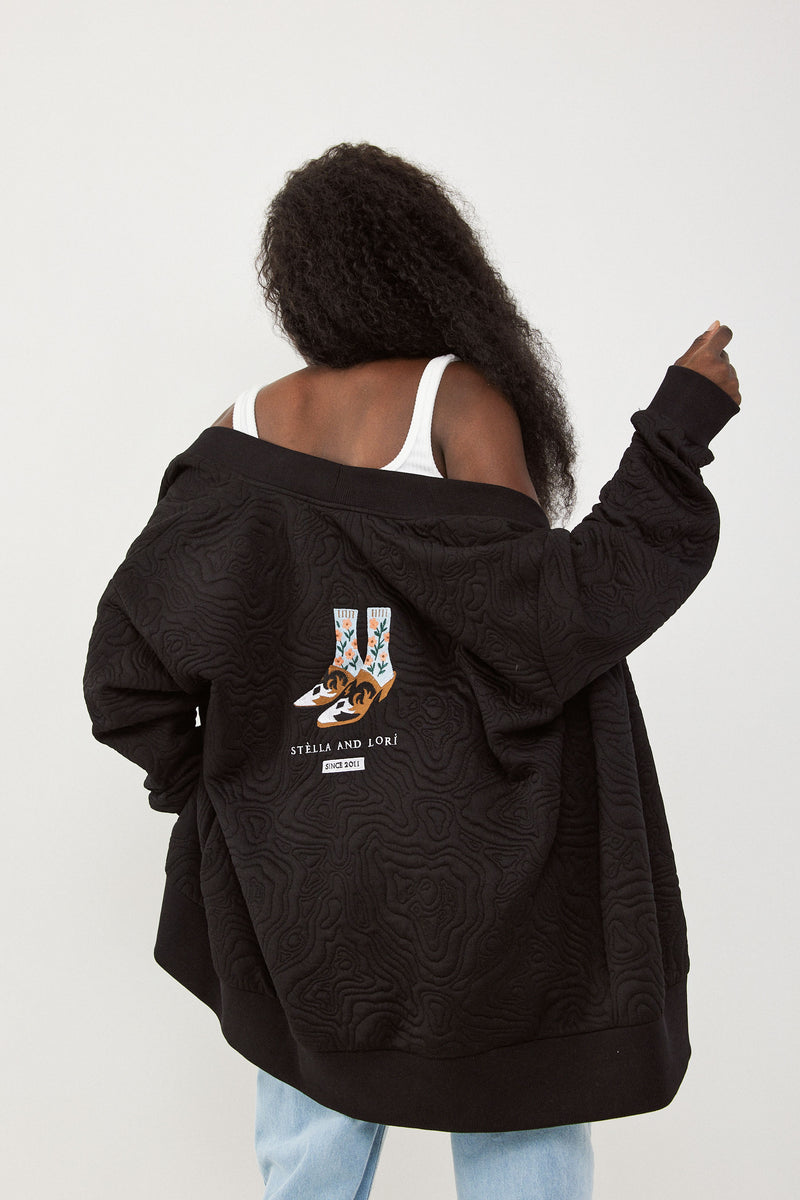 🧦Autumn/Winter 2025/2026  - Saba Cardigan - Stella and Lori - boots