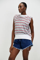 🍰 SUMMER 2026 -  Henri Tank -College mode -🏫 **Ribbed hem**
