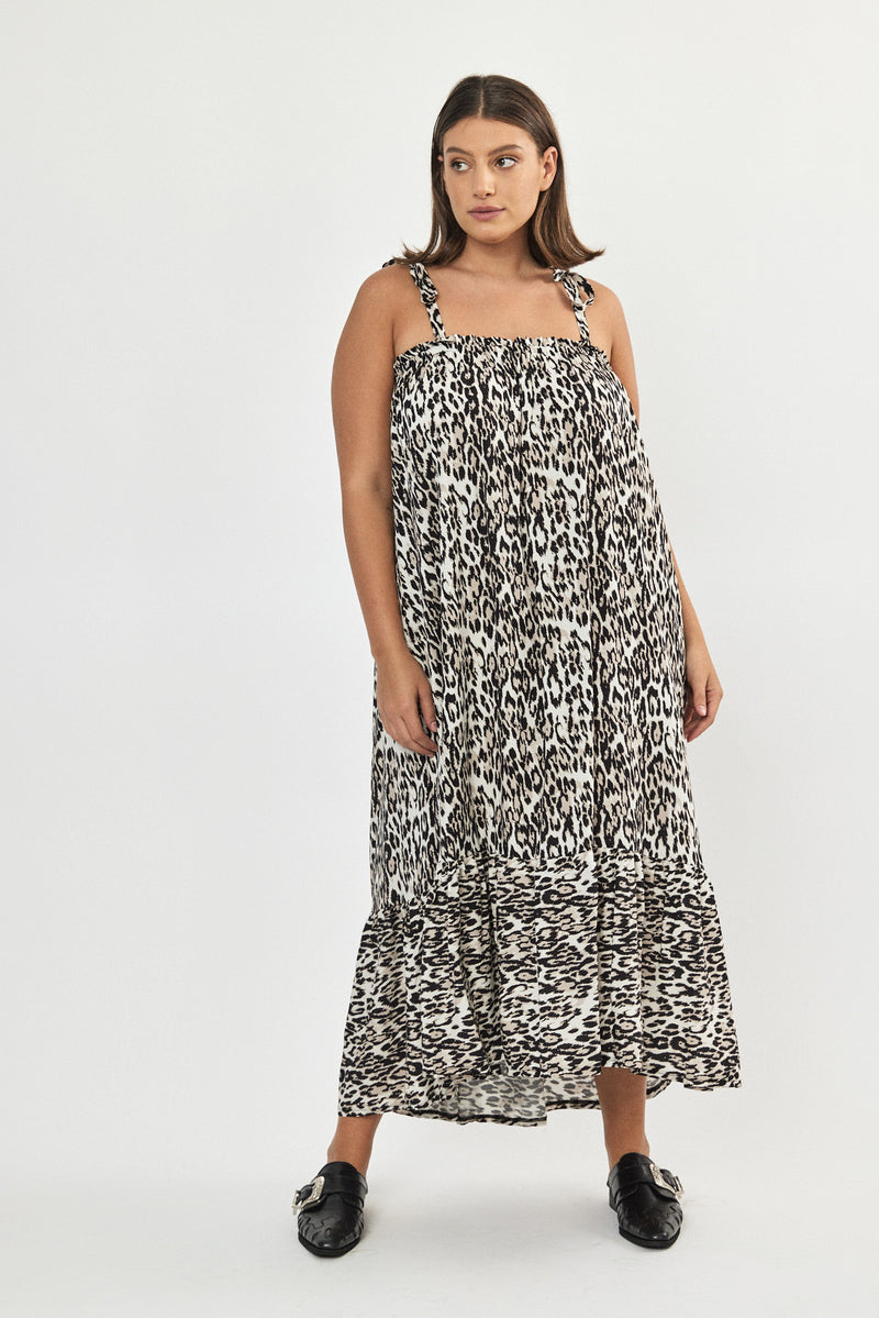 🌻In between - August dress - Leopard Style
