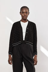 🧣Winter 2024/2025 - Knitwear 🧶Arik Cardigan - Black