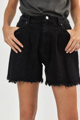 ❄️Winter 2023/2024 - Baggy Denim Shorts - Black wash 🧼