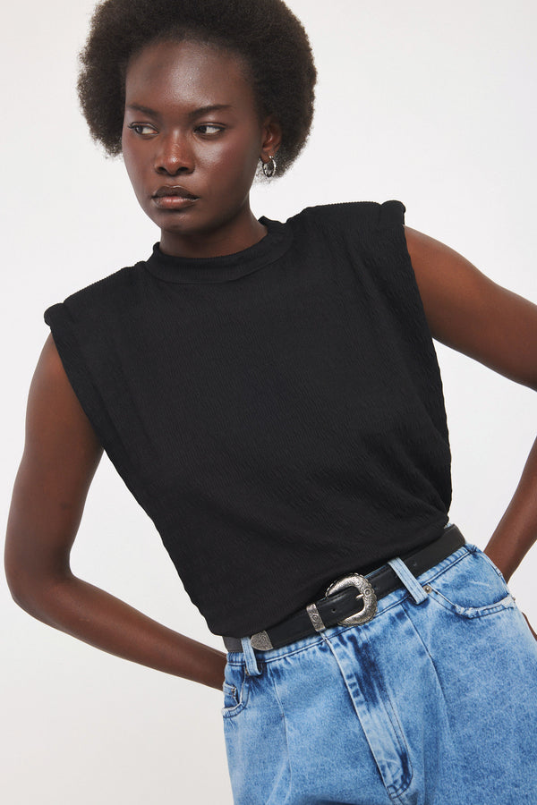 ⛵️Spring/Summer 2025 - Parsa 🧲 Tank - Black is always a great choice