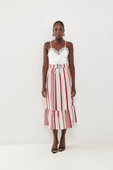 🍰 Summer 2026 - Polly skirt -  Riviera Stripe