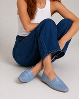 🍰Summer 2026 - The Roma Loafer - Pale Blue - Handcrafted in a small artisan workshop in Italy 🇮🇹🍝🍮