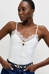 🍰 Summer 2026 - Flirty Top - White