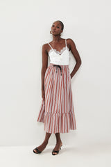 🍰 Summer 2026 - Polly skirt - Sienna Stripe
