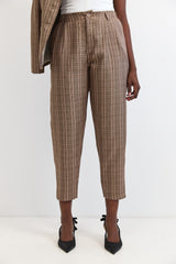 🧦Winter 2026  - Saba pants - Brown Plaid