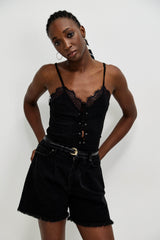 🍰 Summer 2026 - Flirty Top - Classic Black