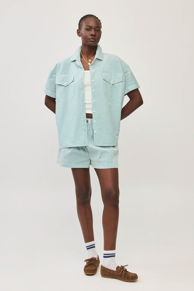 ⛵️Spring/Summer 2025 - BBQ shirt - Fresh mint 🍃
