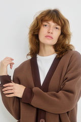🍁 Autumn/Winter 2026/27- Saba Cardigan - Brownie 🟫