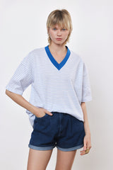 ⛵️Spring/Summer 2025 Hockey T- Skyline Stripes