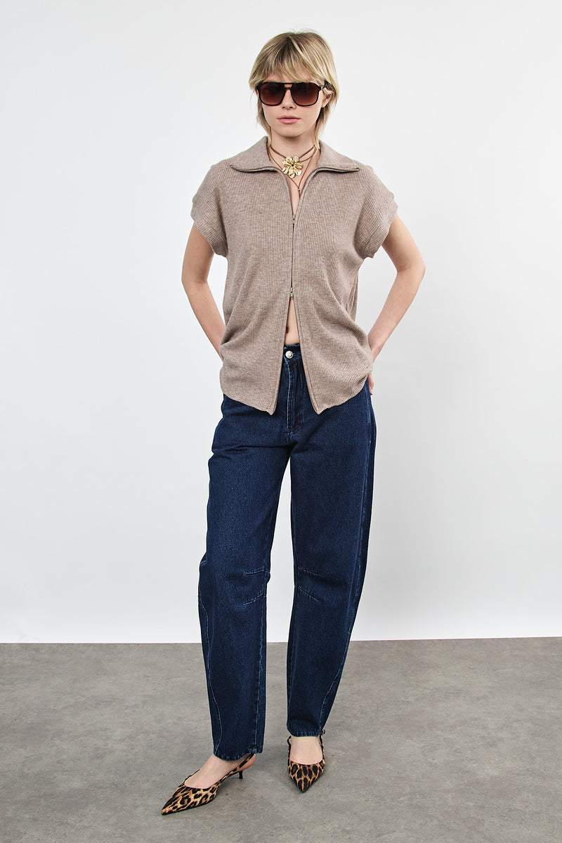 🌿Spring 2025 - Kalima Vest - Oatmeal