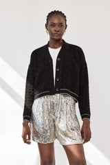 🧣Winter 2024/2025 - Knitwear 🧶Arik Cardigan - Black
