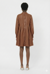 🧦 AUTUMN/WINTER 2025/2026 - Hanalle dress - Hot Cocoa Leather