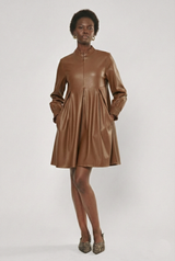 🧦 AUTUMN/WINTER 2025/2026 - Hanalle dress - Hot Cocoa Leather