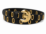 Faux leather cool belt - Black